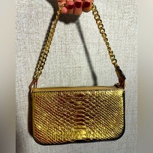 Michael Kors Gold Handbag